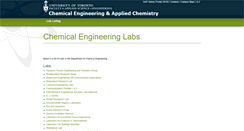 Desktop Screenshot of labs.chem-eng.utoronto.ca