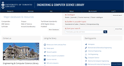 Desktop Screenshot of engineering.library.utoronto.ca