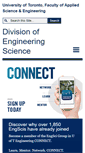 Mobile Screenshot of engsci.utoronto.ca