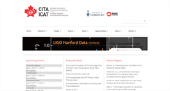 Desktop Screenshot of cita.utoronto.ca