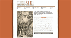 Desktop Screenshot of leme.library.utoronto.ca