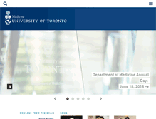 Tablet Screenshot of clinpharmtox.utoronto.ca