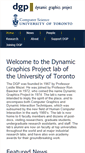 Mobile Screenshot of dgp.utoronto.ca
