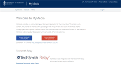 Desktop Screenshot of mymedia.library.utoronto.ca