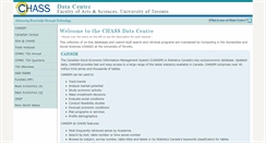 Desktop Screenshot of dc.chass.utoronto.ca