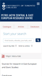 Mobile Screenshot of pjrc.library.utoronto.ca