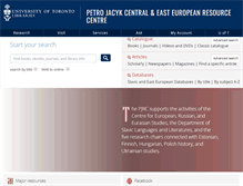Tablet Screenshot of pjrc.library.utoronto.ca