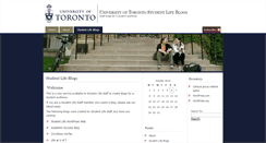 Desktop Screenshot of blogs.studentlife.utoronto.ca