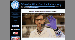 Desktop Screenshot of microfluidics.utoronto.ca