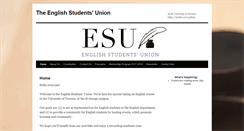 Desktop Screenshot of esu.sa.utoronto.ca