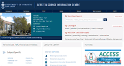 Desktop Screenshot of gerstein.library.utoronto.ca