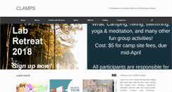 Desktop Screenshot of clamps.sa.utoronto.ca
