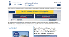 Desktop Screenshot of antiracism.utoronto.ca