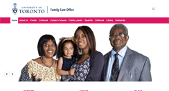 Desktop Screenshot of familycare.utoronto.ca