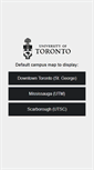 Mobile Screenshot of map.utoronto.ca