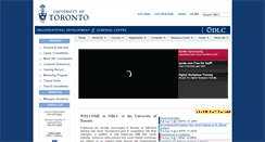 Desktop Screenshot of odlc.utoronto.ca