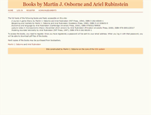 Tablet Screenshot of books.osborne.economics.utoronto.ca