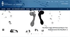 Desktop Screenshot of medicaloncology.utoronto.ca