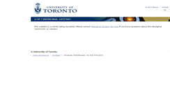 Desktop Screenshot of aboriginal.utoronto.ca