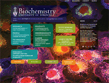 Tablet Screenshot of biochemistry.utoronto.ca