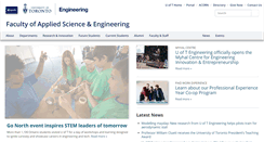 Desktop Screenshot of engineering.utoronto.ca