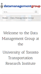 Mobile Screenshot of dmg.utoronto.ca