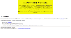 Desktop Screenshot of postbox.ecf.utoronto.ca