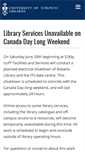 Mobile Screenshot of juls.library.utoronto.ca