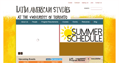 Desktop Screenshot of las.utoronto.ca