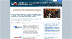 Desktop Screenshot of msrg.utoronto.ca