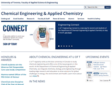 Tablet Screenshot of chem-eng.utoronto.ca