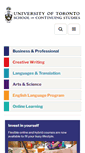 Mobile Screenshot of learn.utoronto.ca