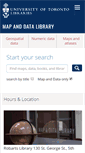 Mobile Screenshot of mdl.library.utoronto.ca