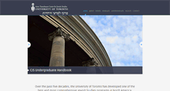 Desktop Screenshot of cjs.utoronto.ca