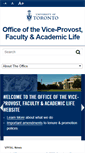 Mobile Screenshot of faculty.utoronto.ca