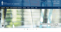 Desktop Screenshot of geriatricmedicine.utoronto.ca