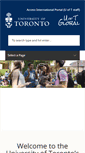 Mobile Screenshot of global.utoronto.ca