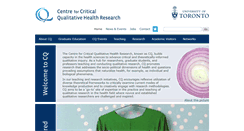 Desktop Screenshot of ccqhr.utoronto.ca