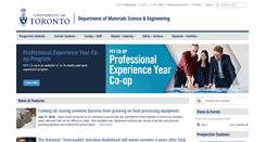 Desktop Screenshot of mse.utoronto.ca