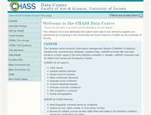 Tablet Screenshot of dc2.chass.utoronto.ca