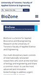 Mobile Screenshot of biozone.utoronto.ca