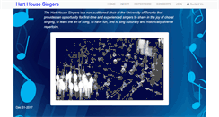 Desktop Screenshot of hhsingers.sa.utoronto.ca