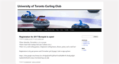 Desktop Screenshot of curling.sa.utoronto.ca
