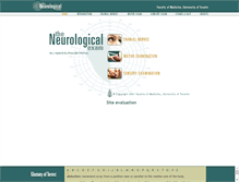 Tablet Screenshot of neuroexam.med.utoronto.ca