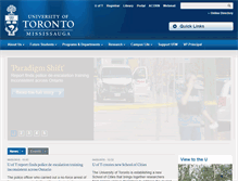 Tablet Screenshot of ccit.utoronto.ca